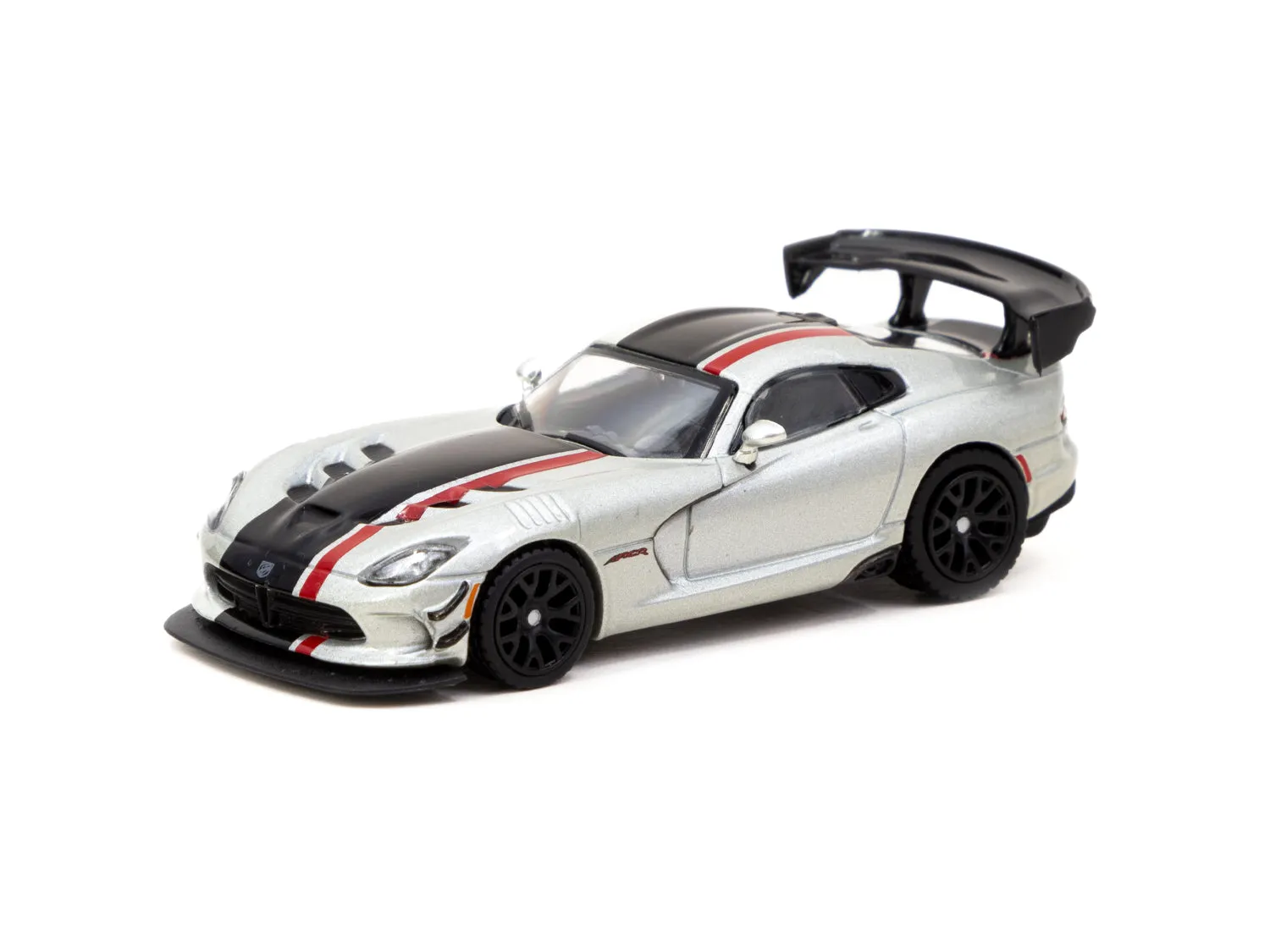 Tarmac Works 1/64 Dodge Viper ACR Extreme Silver Metallic  - GLOBAL64