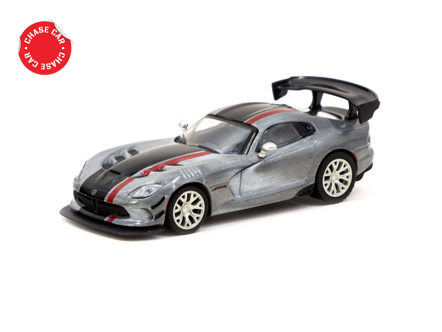 Tarmac Works 1/64 Dodge Viper ACR Extreme Silver Metallic  - GLOBAL64