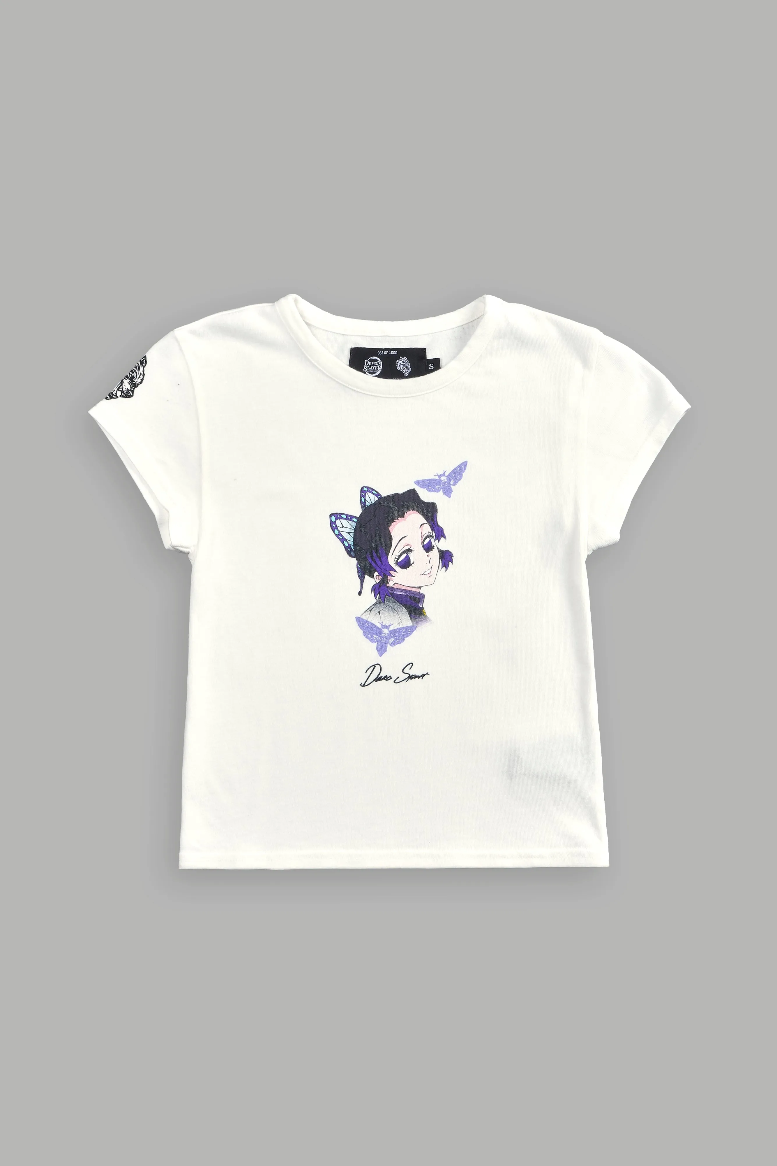 True Flutter "Baby" Tee in Cream