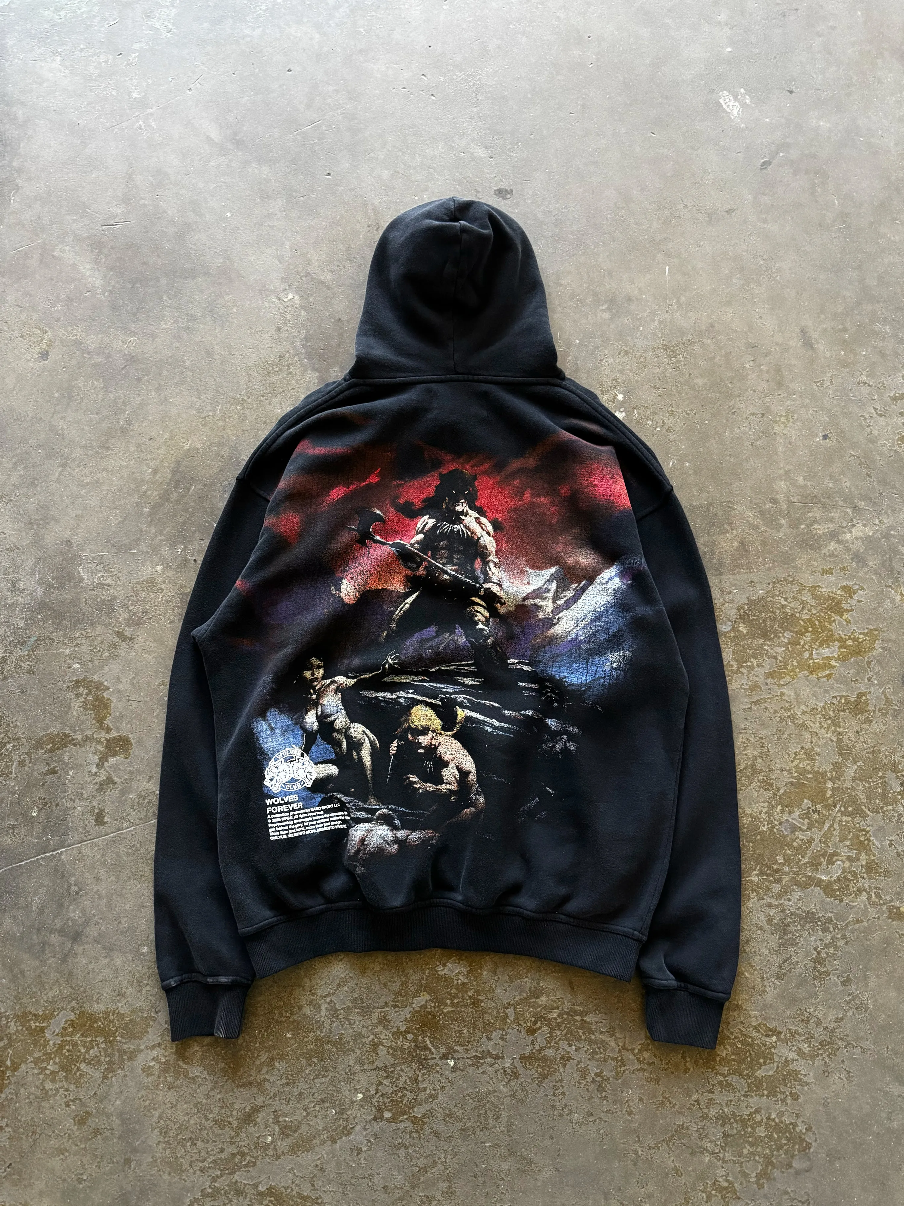 Victory Or Valhalla "Pierce" Hoodie in Black