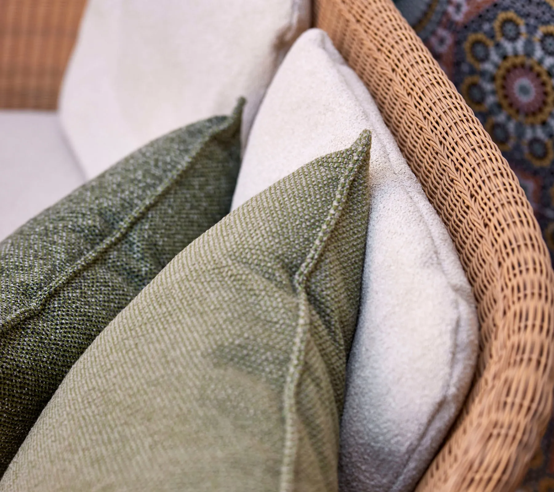 Wove scatter cushion, 50x50x12 cm