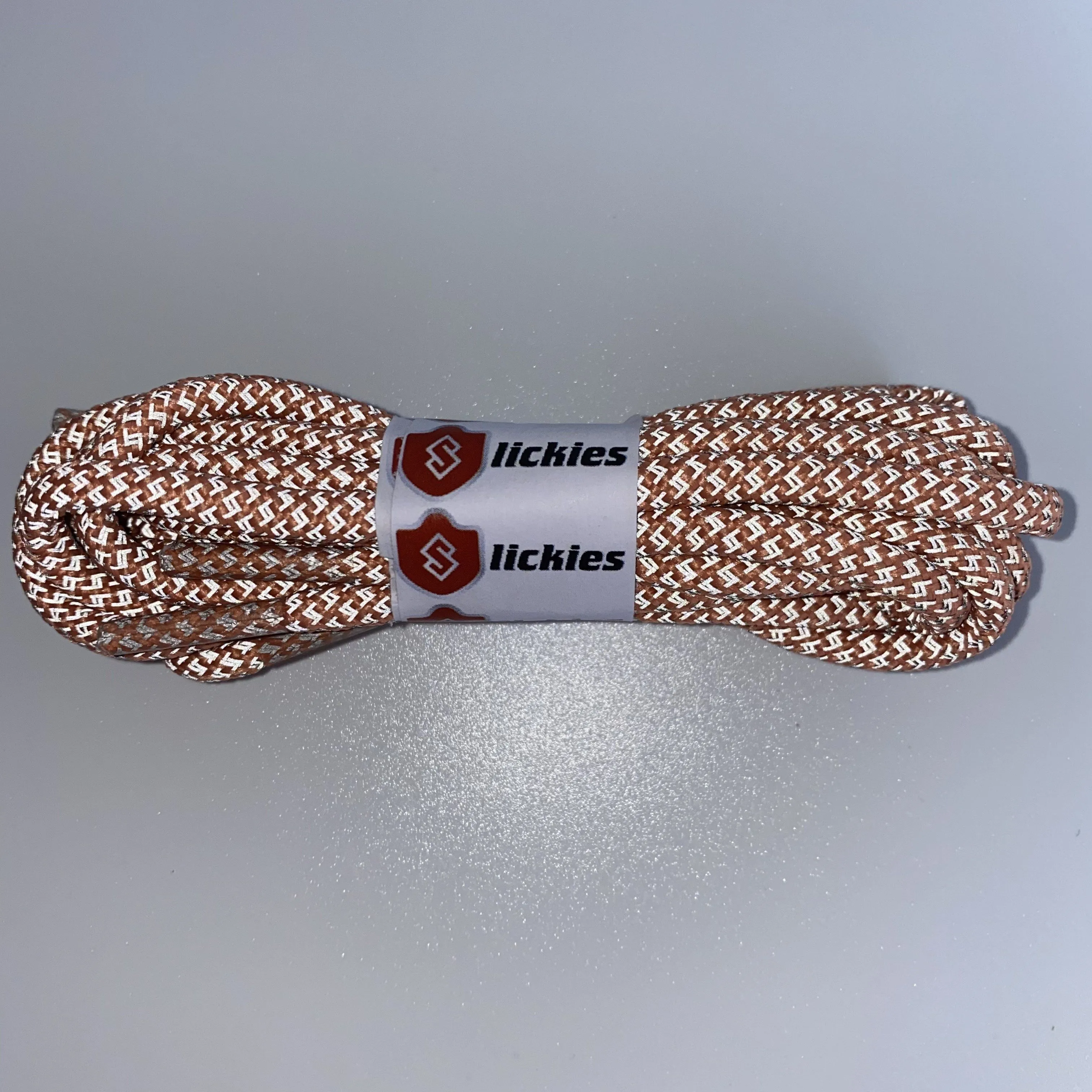 Yeezy Laces 3M Reflective Static Ash Stone Orange Rope Laces
